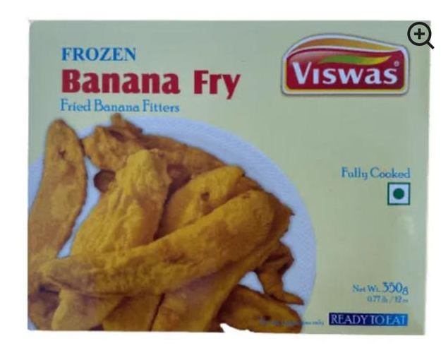 Frozen banana fry