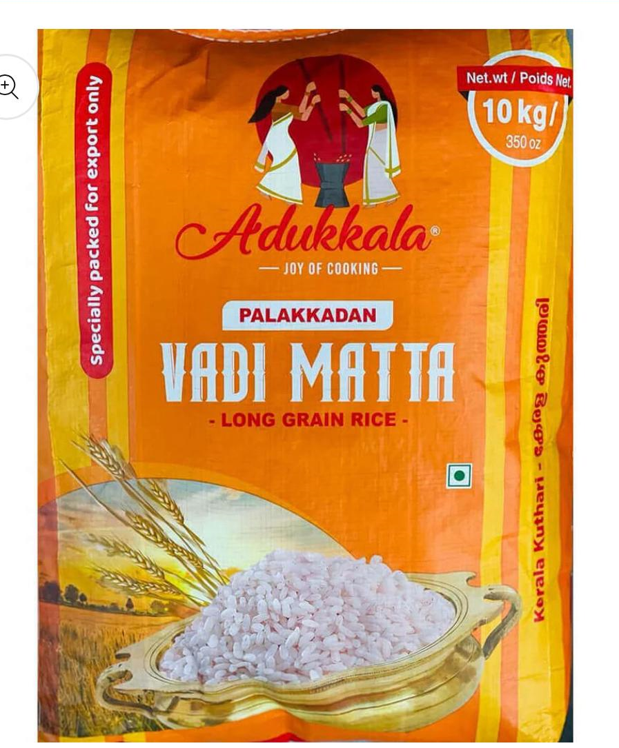 Adukkala vadi matta rice 10 kg